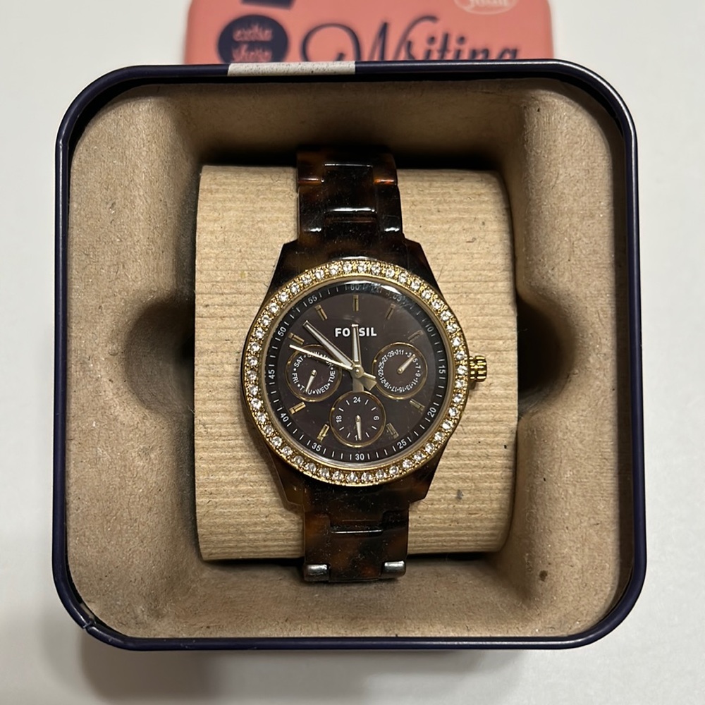 Fossil tortoise watch